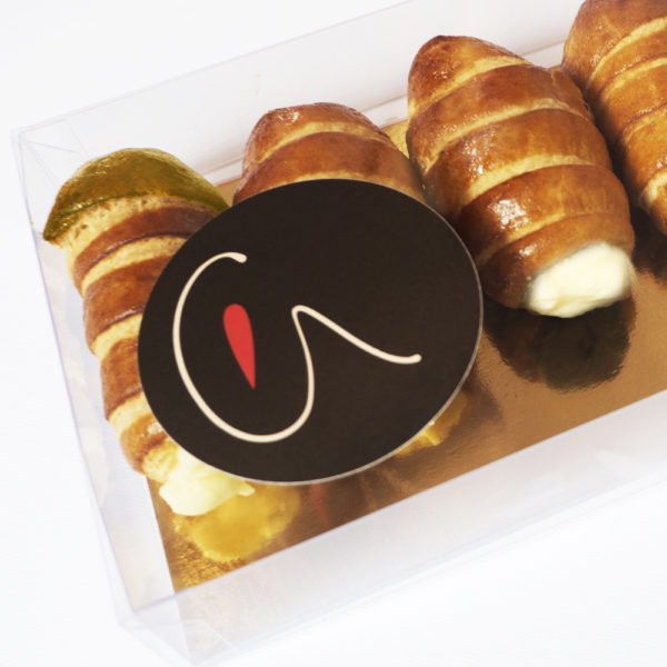 Box 6 cannoncini farciti alla crema - immagine 2